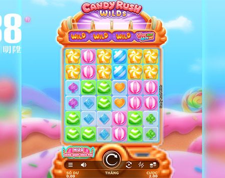 Candy Rush Wilds – Chơi ngay slot kẹo ngọt thú vị